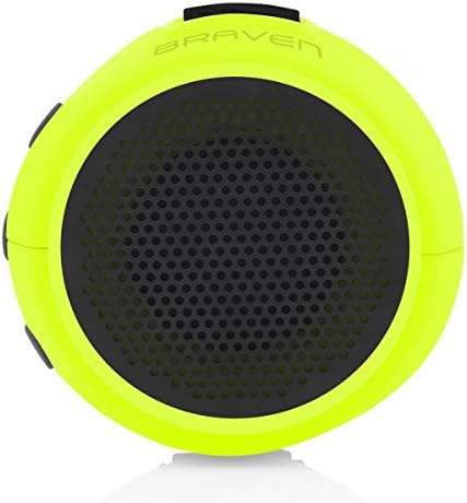 Braven 105 רמקול Bluetooth נייד אלחוטי [אטום מים] [בחוץ] [8 שעות משחק] עם הפעולה הר/מעמד - חשמלי